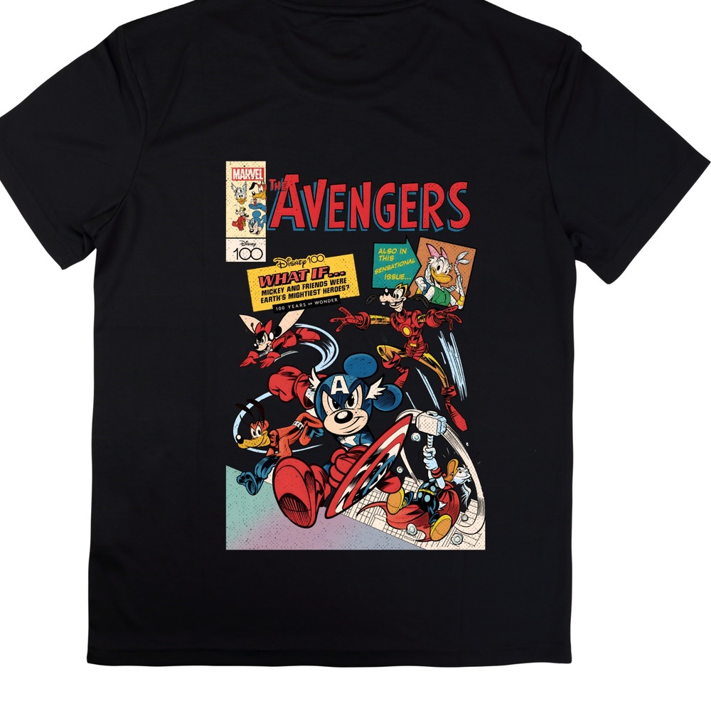 Mickey Mouse & Friends Disney Avengers T-Shirt Unisex Adult Size 3XL‎